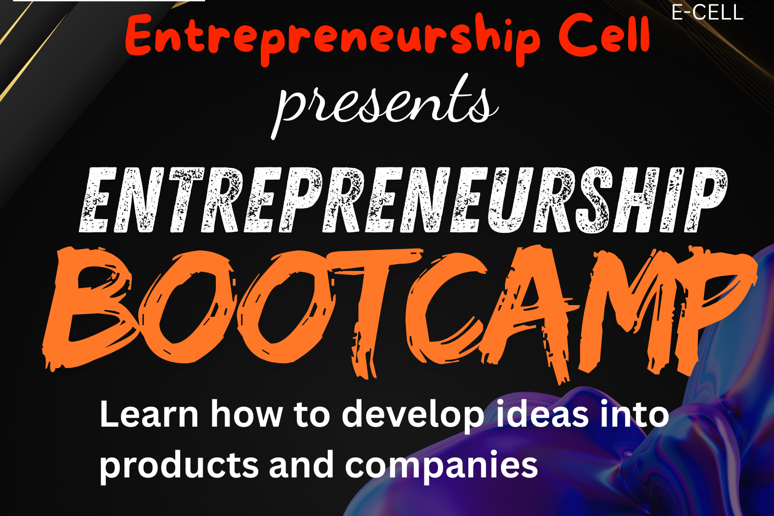 Entrepreneurship Bootcamp